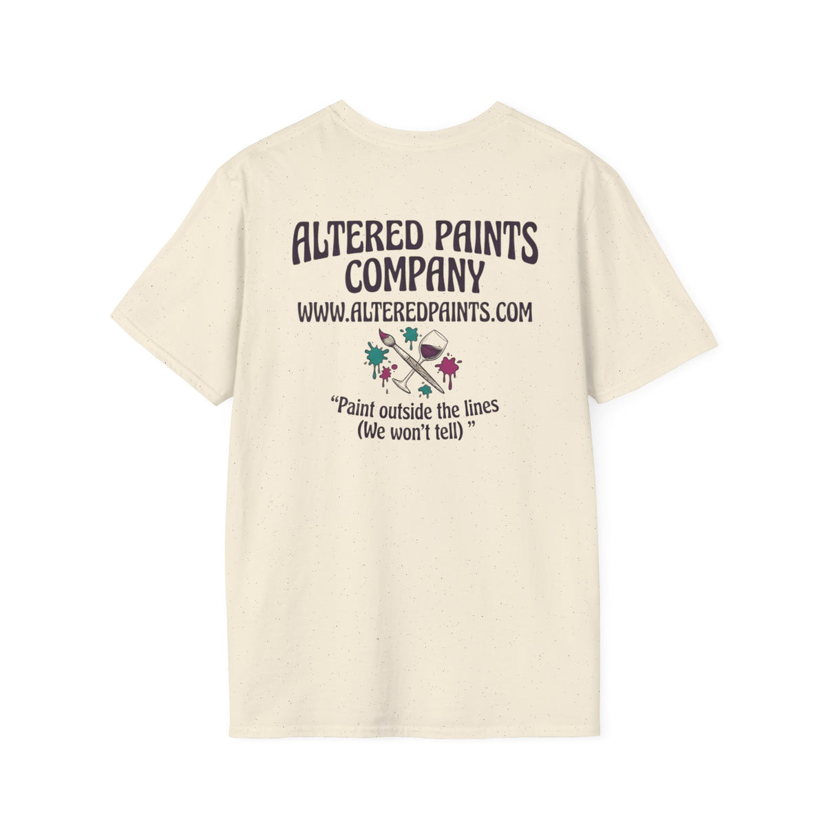 “Wait, Did I Paint That?” Paint Leaf Graphic T-Shirt | Altered Paints Company