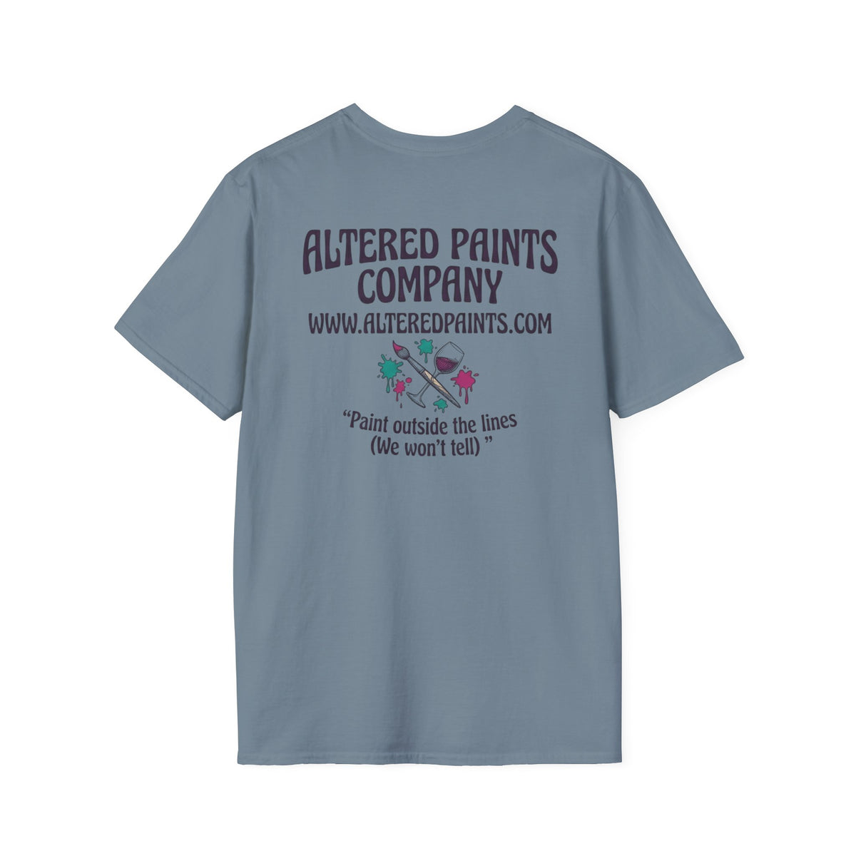 “Wait, Did I Paint That?” Paint Leaf Graphic T-Shirt | Altered Paints Company