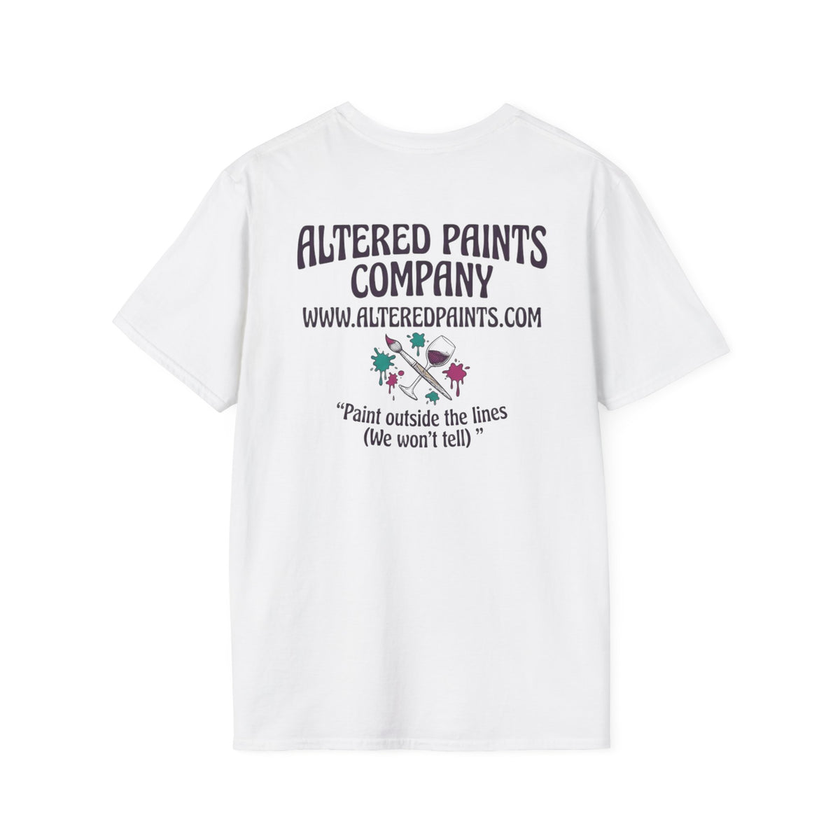 “Wait, Did I Paint That?” Paint Leaf Graphic T-Shirt | Altered Paints Company